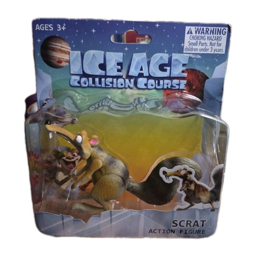 Headstart SCRAT - Ice Age Collision Course Collectible Action Figure, New HTF